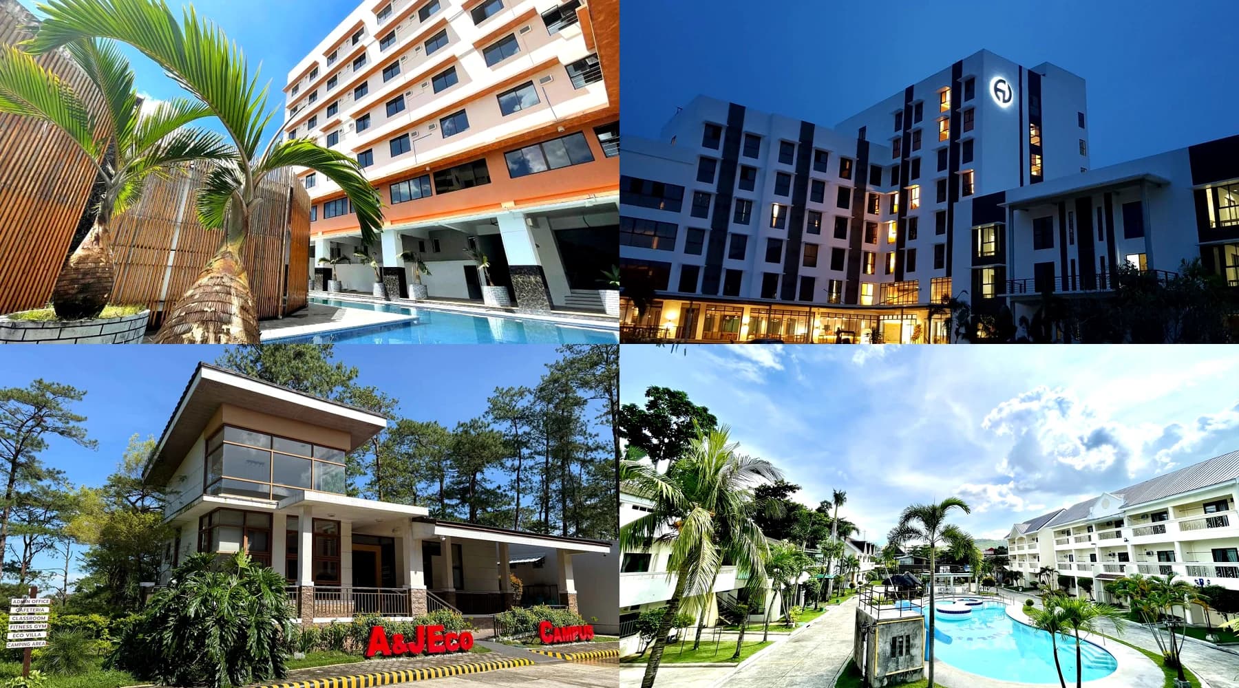 English school campuses used to explain the cost of studying English in the Philippines