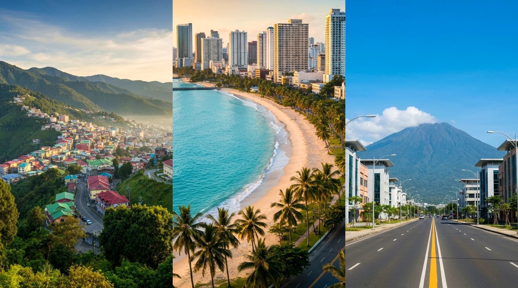Baguio, Cebu, and Clark destinations for students who study English in the Philippines